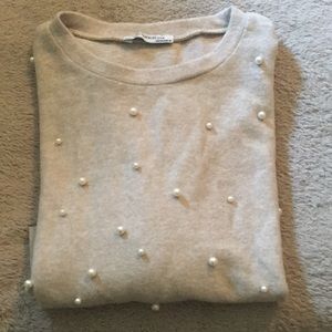 Beautiful pearl soft jumper